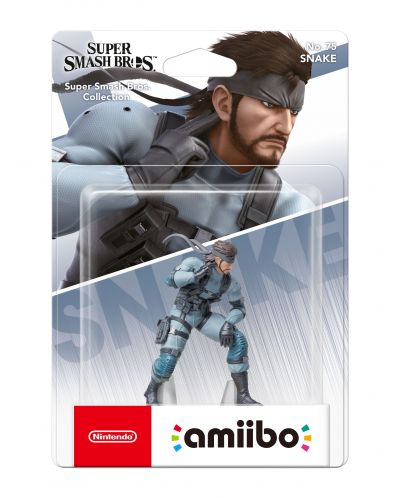 Фигура Nintendo amiibo - Snake no.75 [Super Smash] - 3